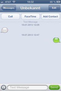Unknown Message